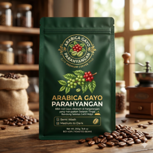Gayo Parahyangan Semi Washed Beans - Medium To Dark Roasted